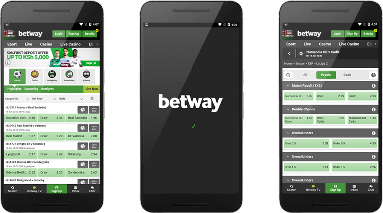 betway casino android app
