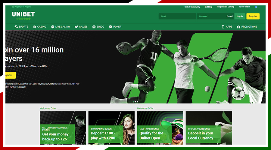 Unibet Website — Kenya Betting