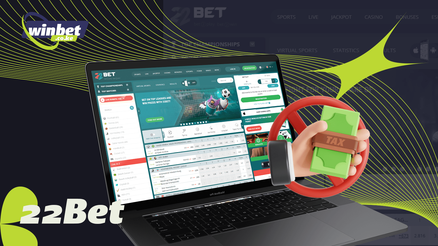 22bet best tax free betting site
