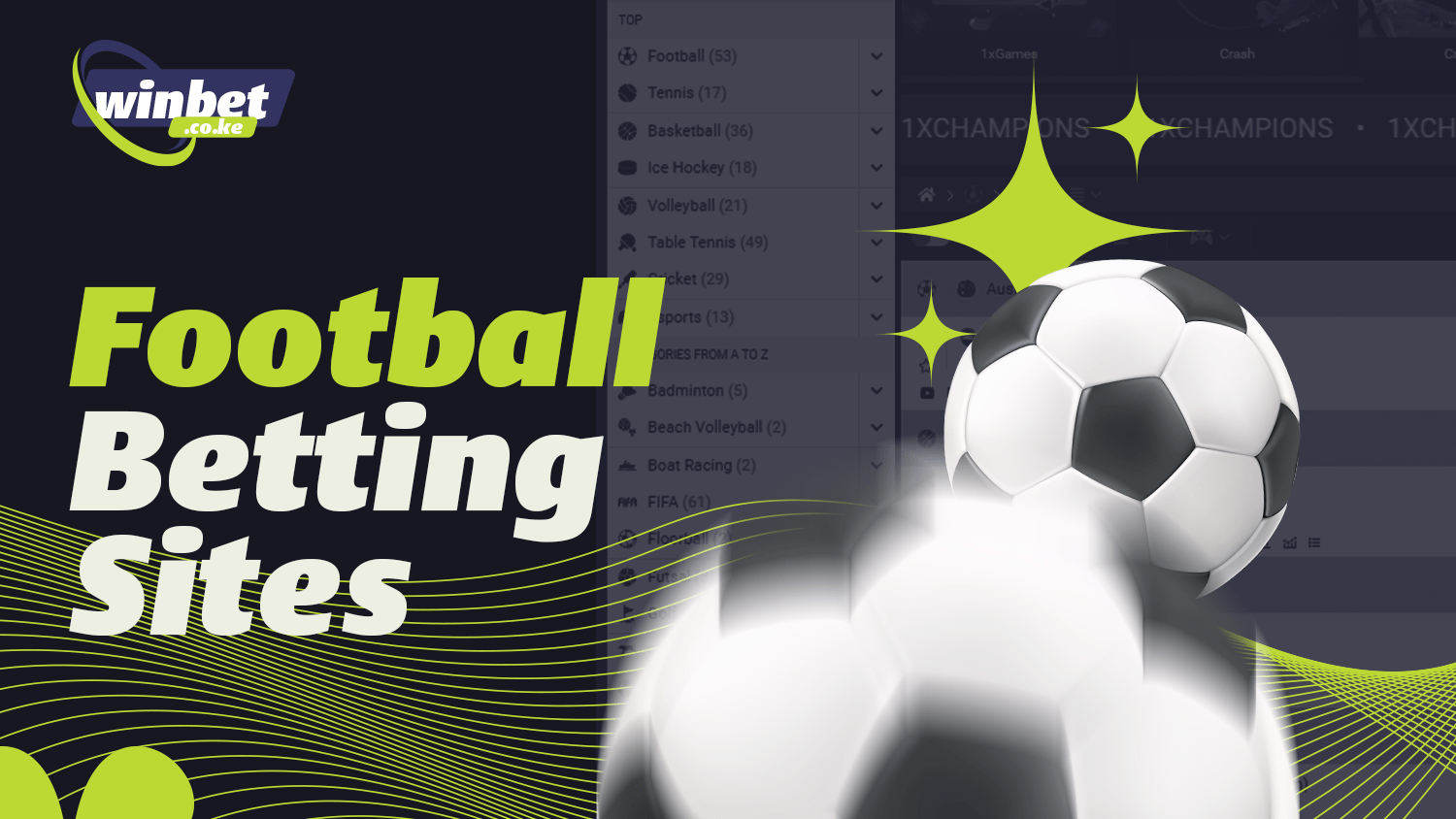 You will be able to choose the best football betting sites