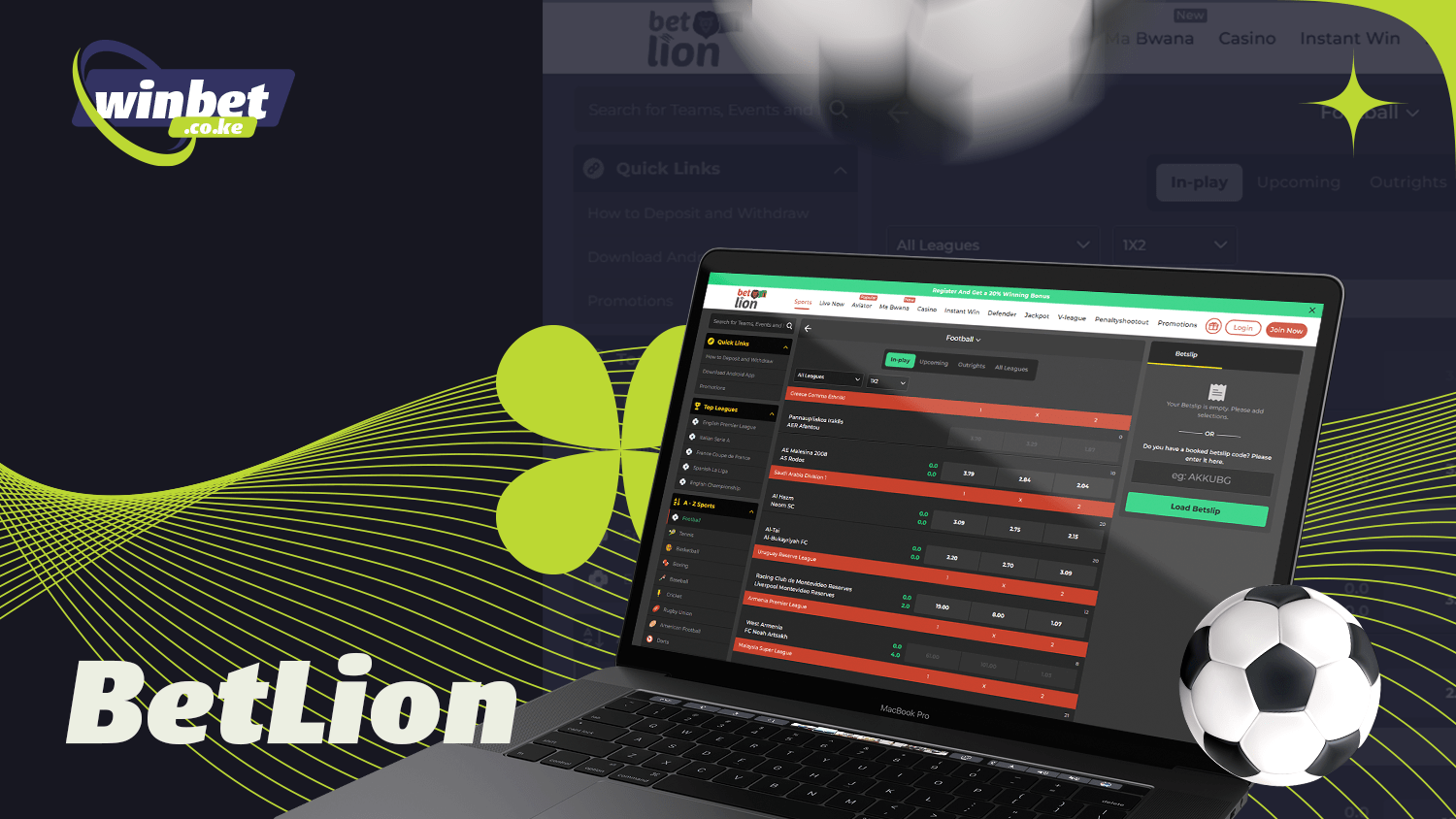 BetLion is the best football betting site