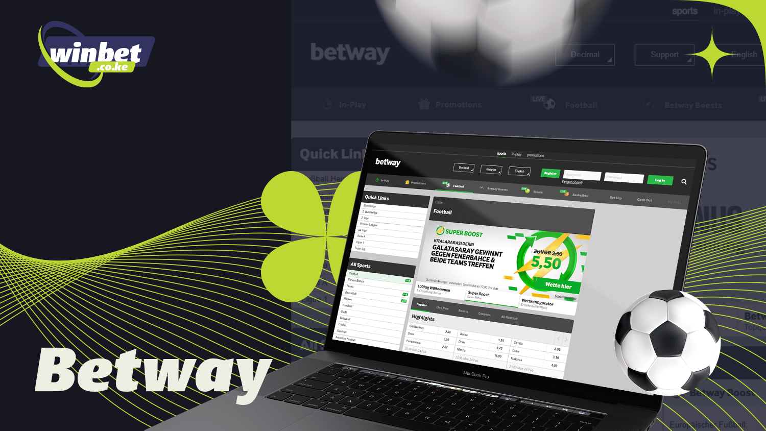 Betway is the best football betting site