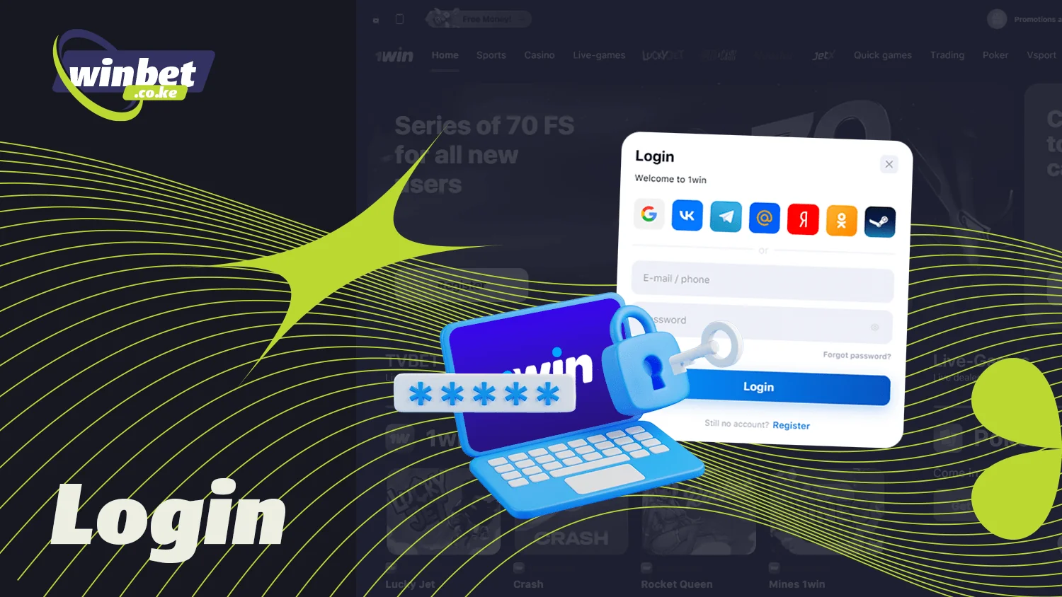 Every Kenyan should log in to their 1win account