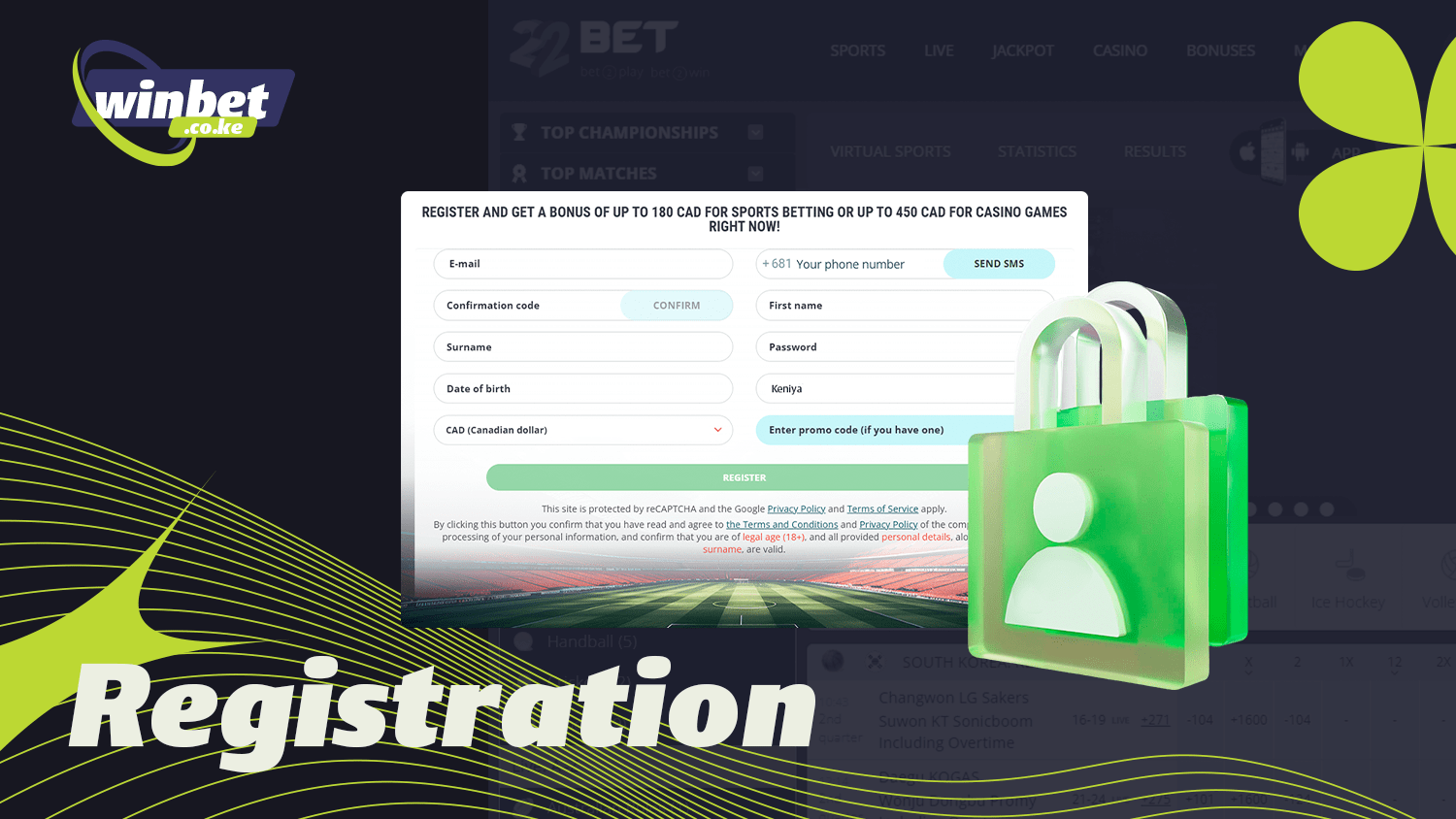 Every Kenyan should register with 22Bet