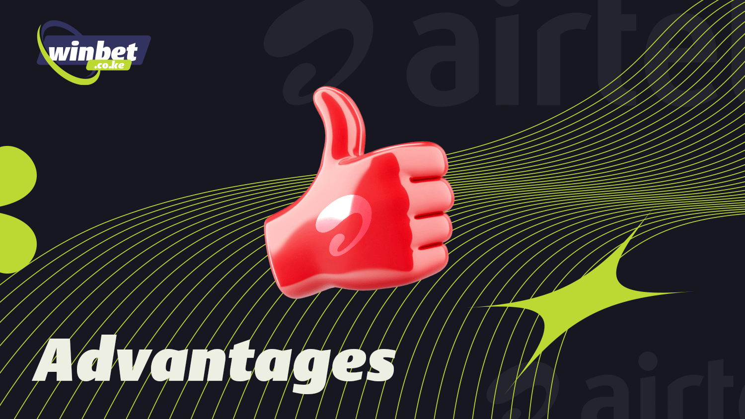 Advantages of Airtel Money Plot method