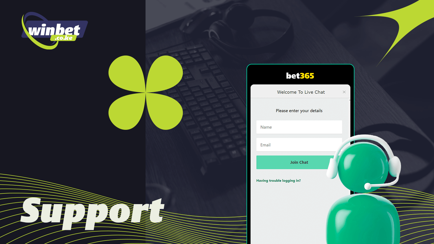 Bet365 support team helps at any time
