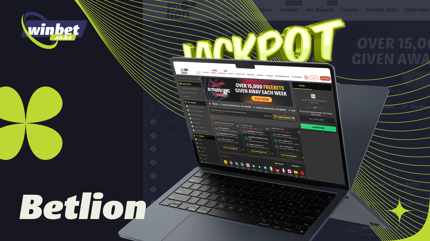 The best Betlion jackpot site