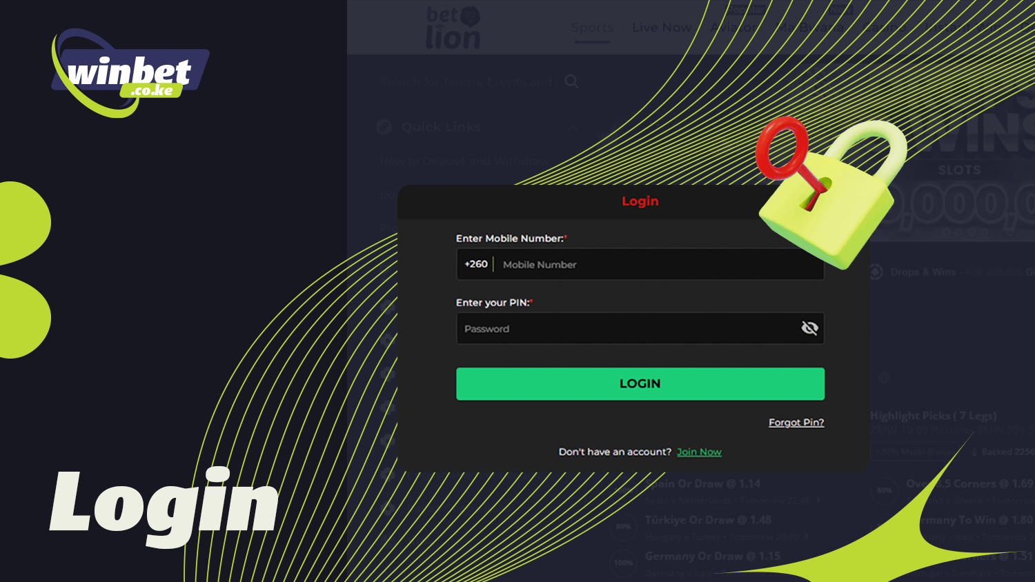 Every Kenyan should log in to their BetLion account