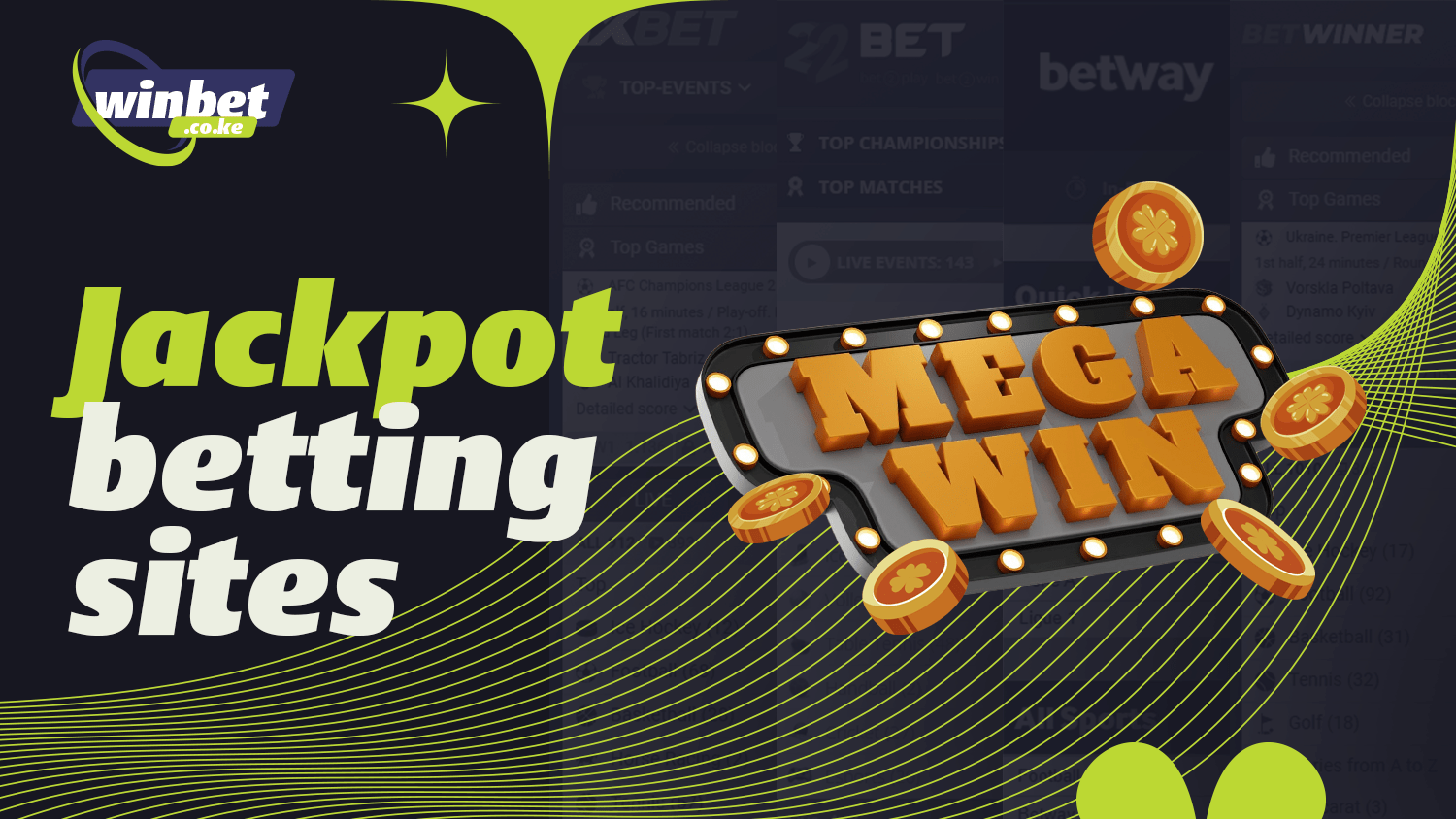 Availability of jackpots at bookmakers is an important criterion