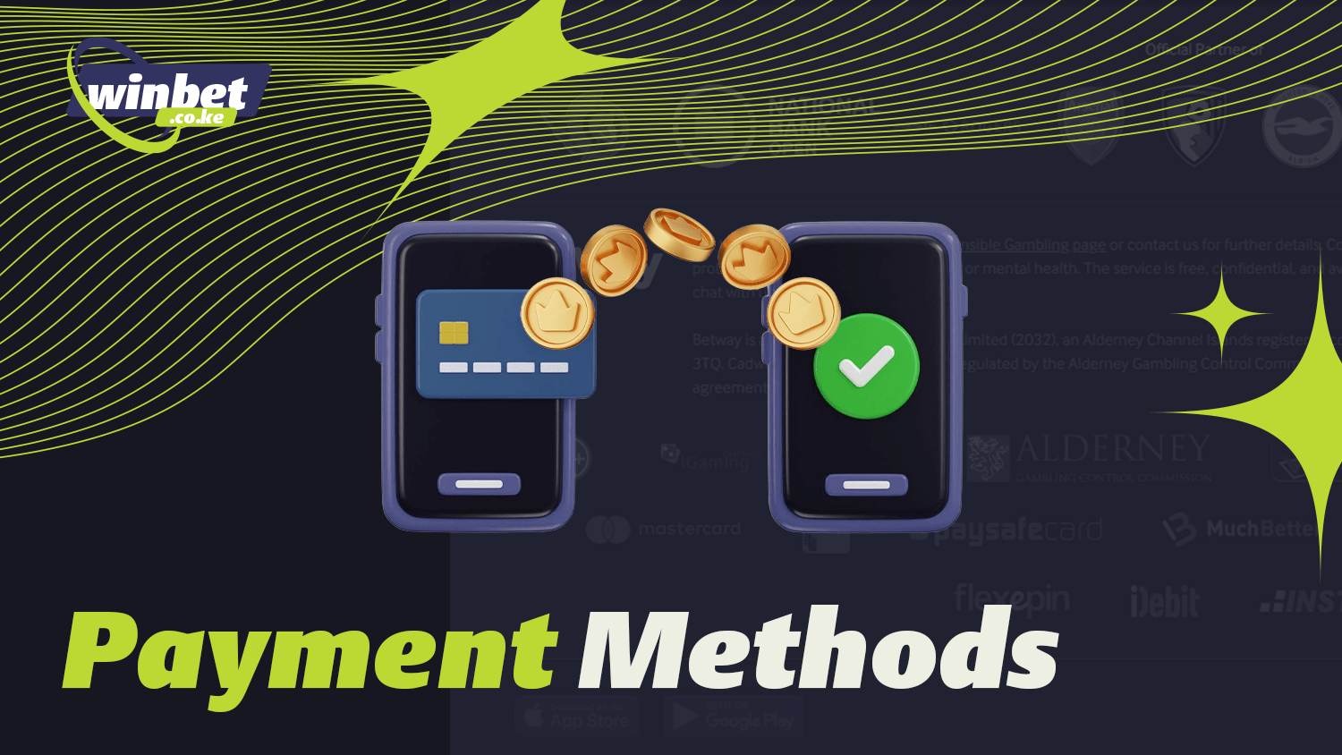 Quickly and easily top up your balance at Betway Kenya