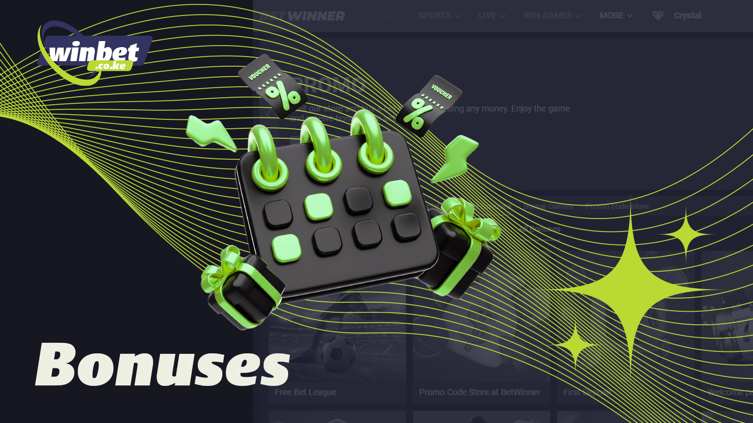 Betwinner pleases players with various bonuses