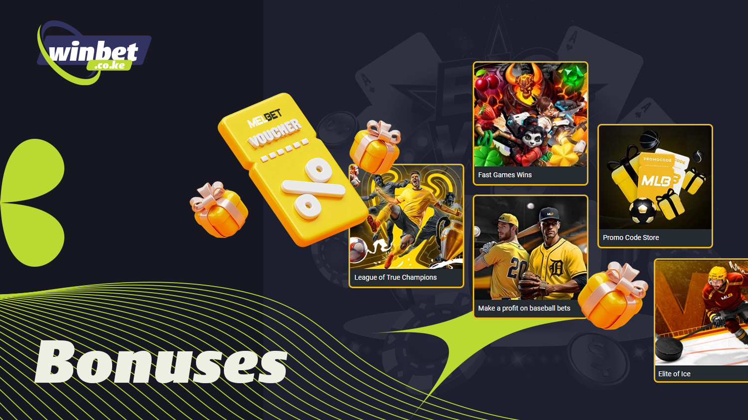 Melbet offers its players a lot of bonuses