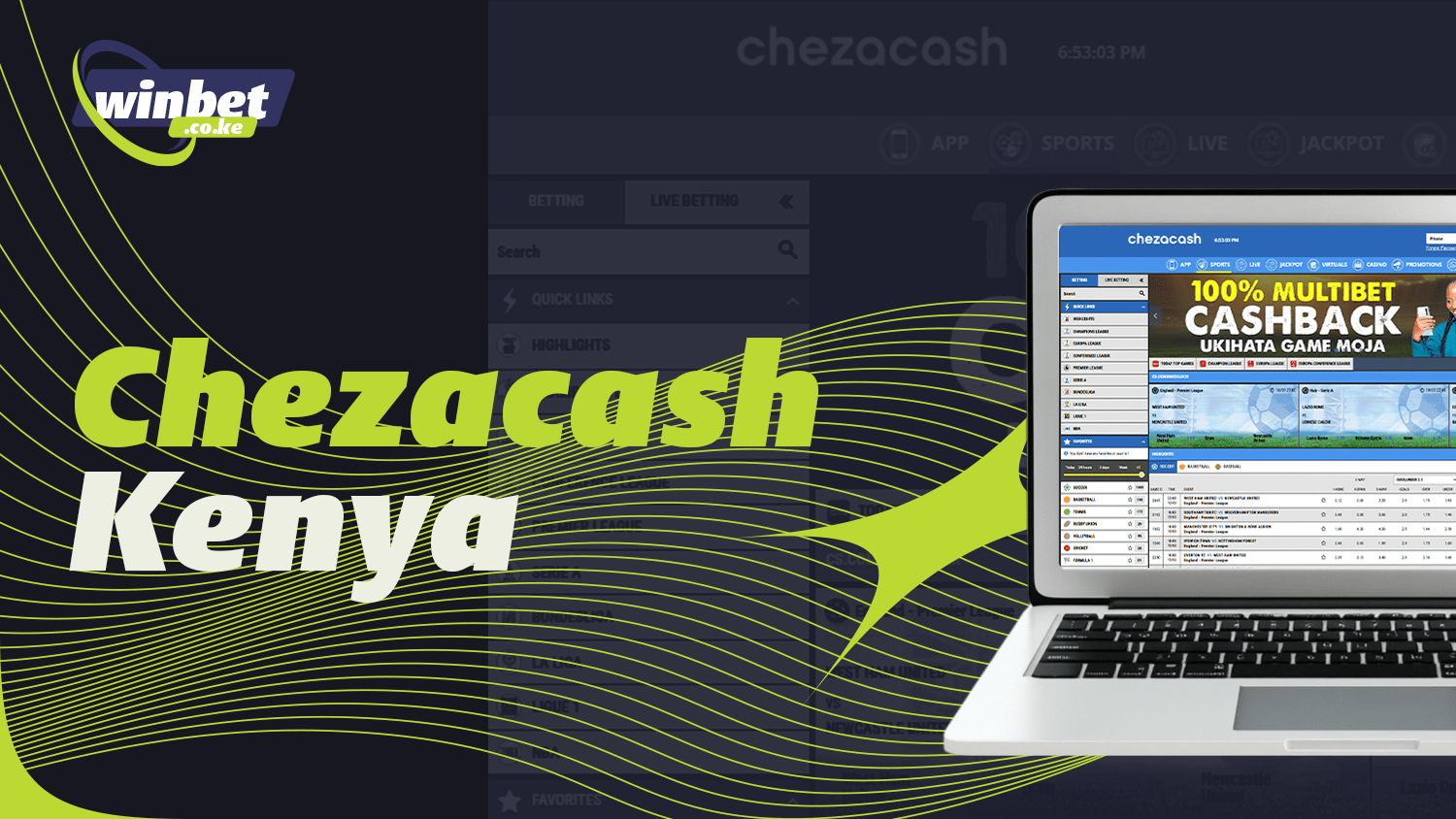 Chezacash is a great choice for sports betting