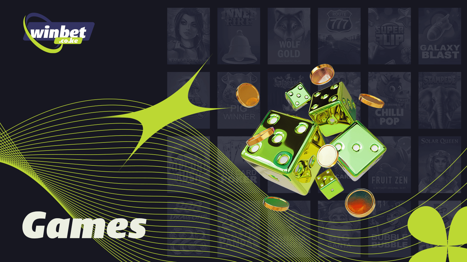 There is a selection of games to choose from at online casinos