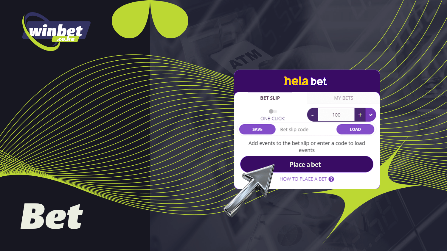 You can easily place a sports bet at Helabet