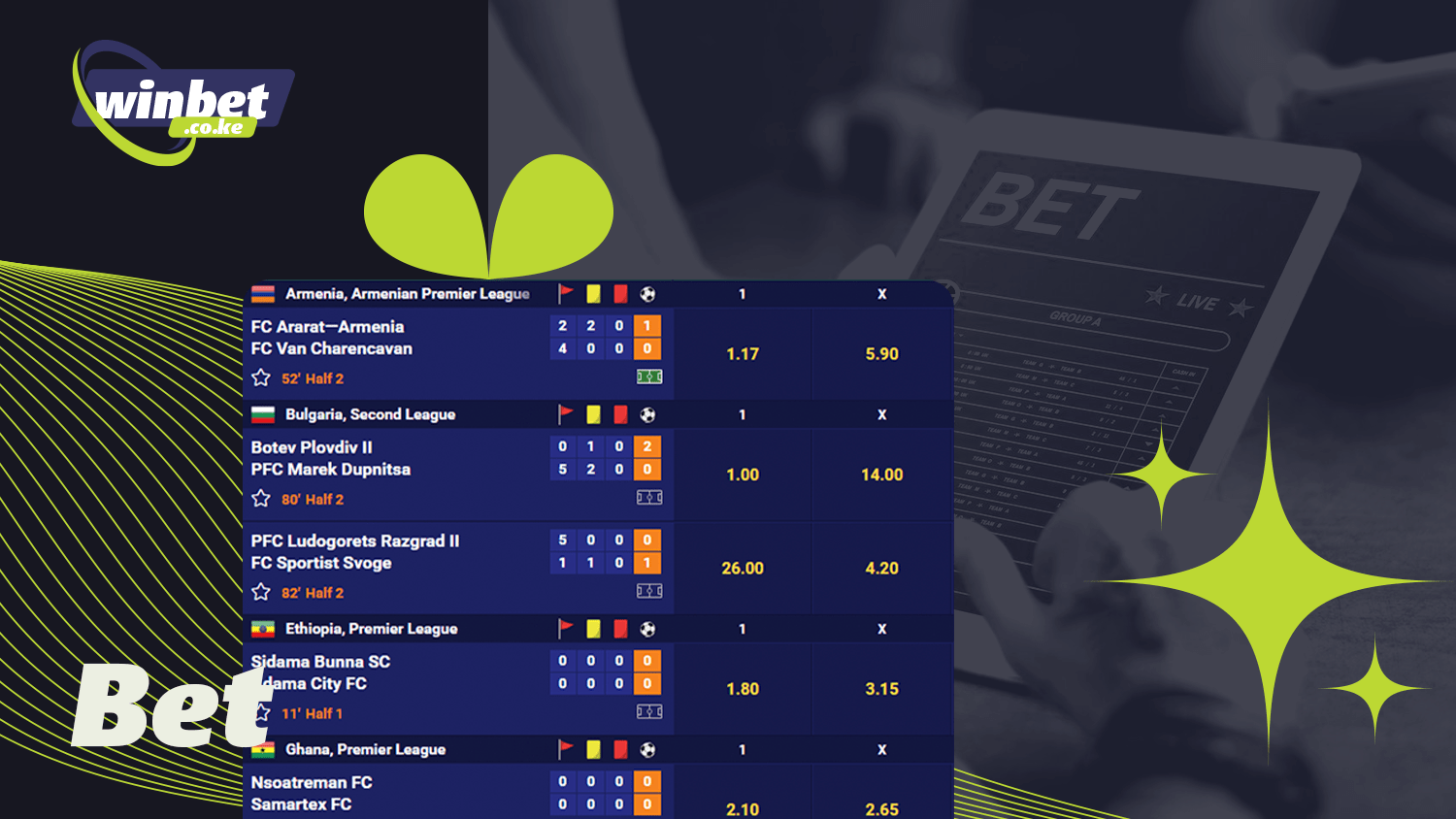 You can easily place a sports bet at Shabiki