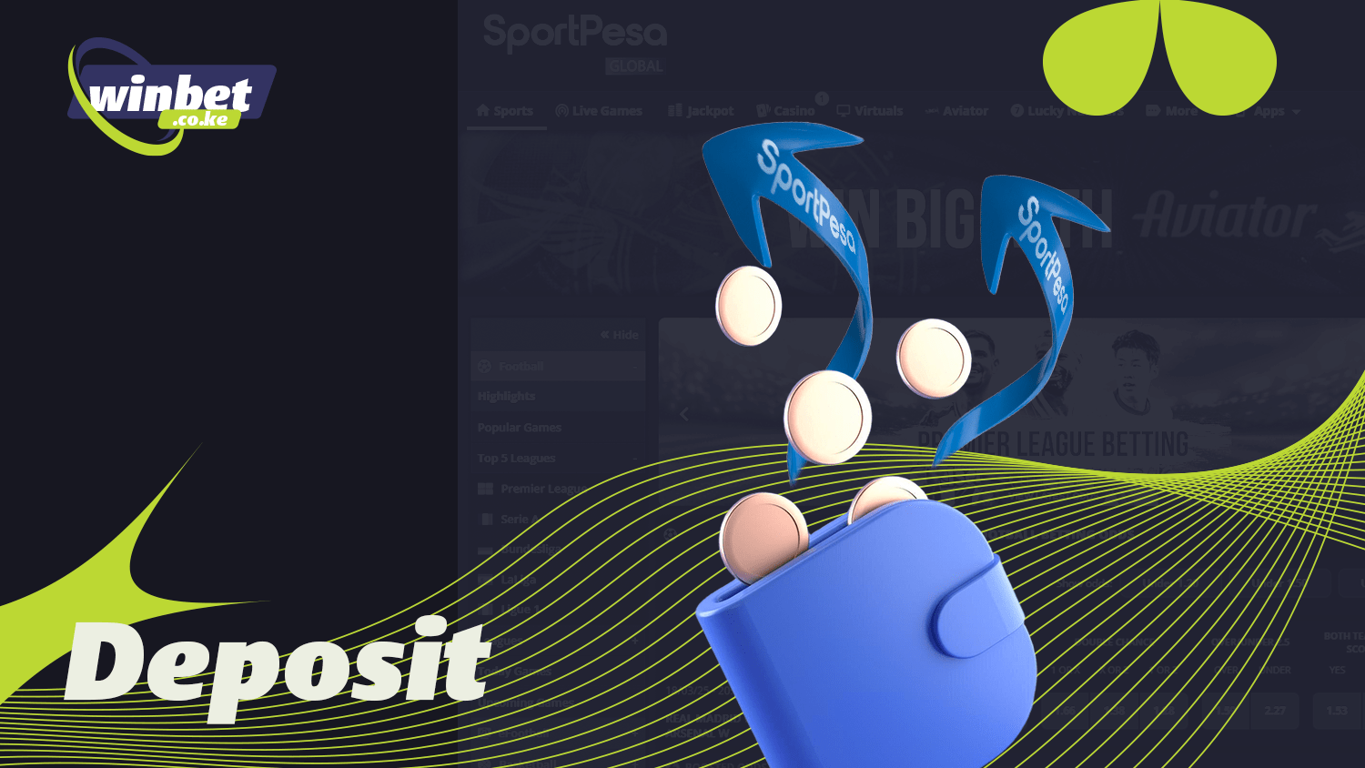 You can easily recharge your SportPesa Kenya account