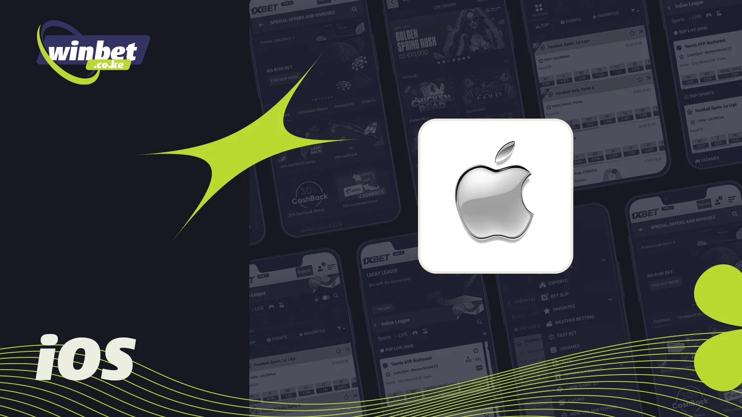 The process of downloading the 1xBet app for iOS is simple