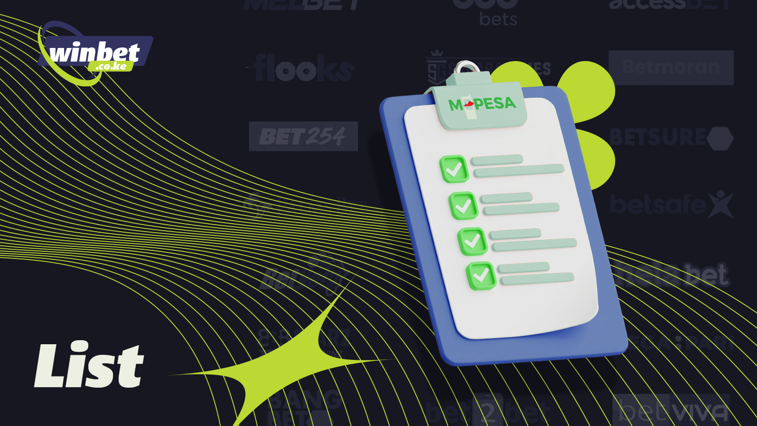 Check out the review of bookmakers working with Mpesa