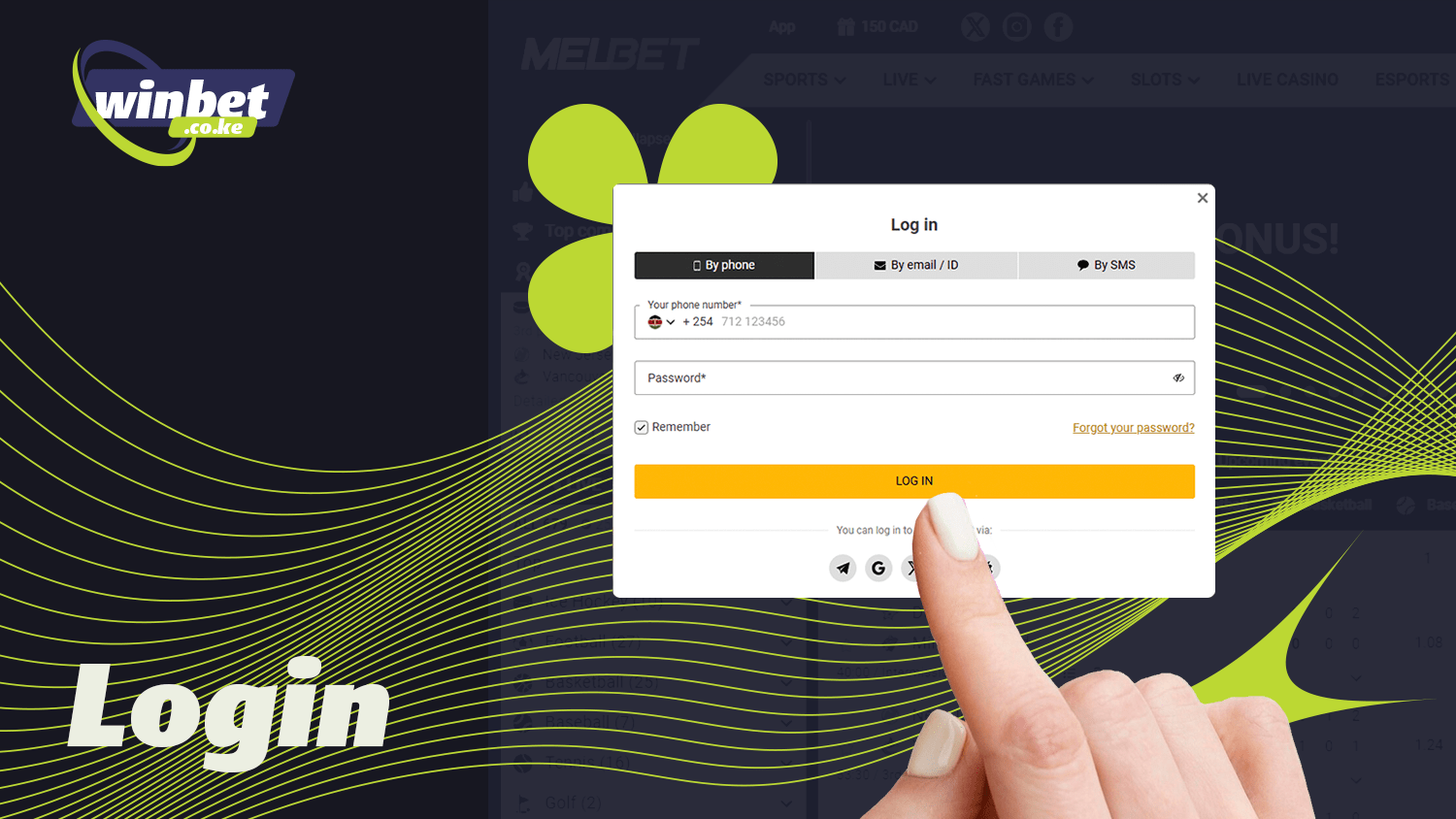 Every Kenyan should log in to their Melbet account