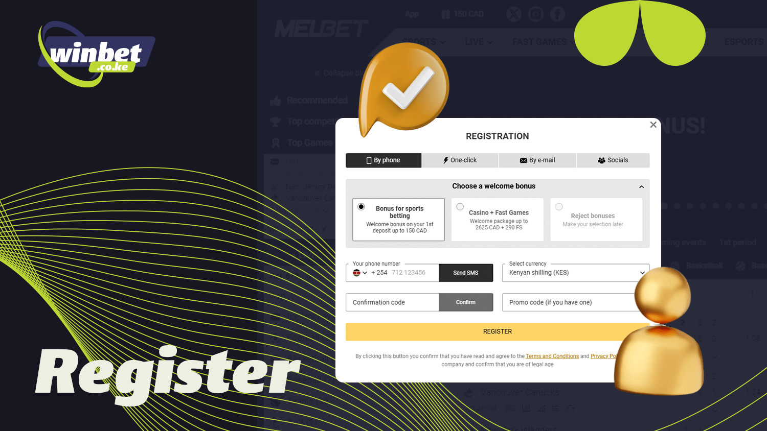 Every Kenyan should register with Melbet