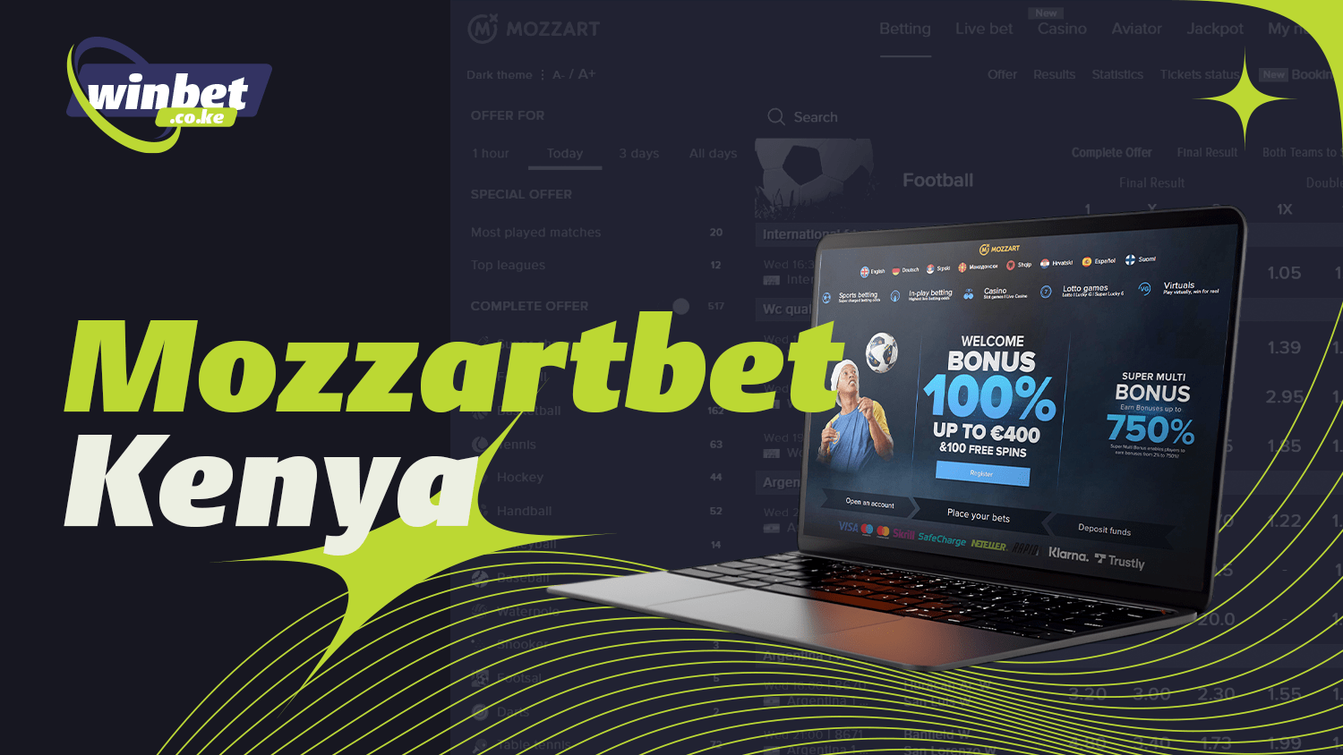 Mozzartbet Kenya is a great choice for sports betting