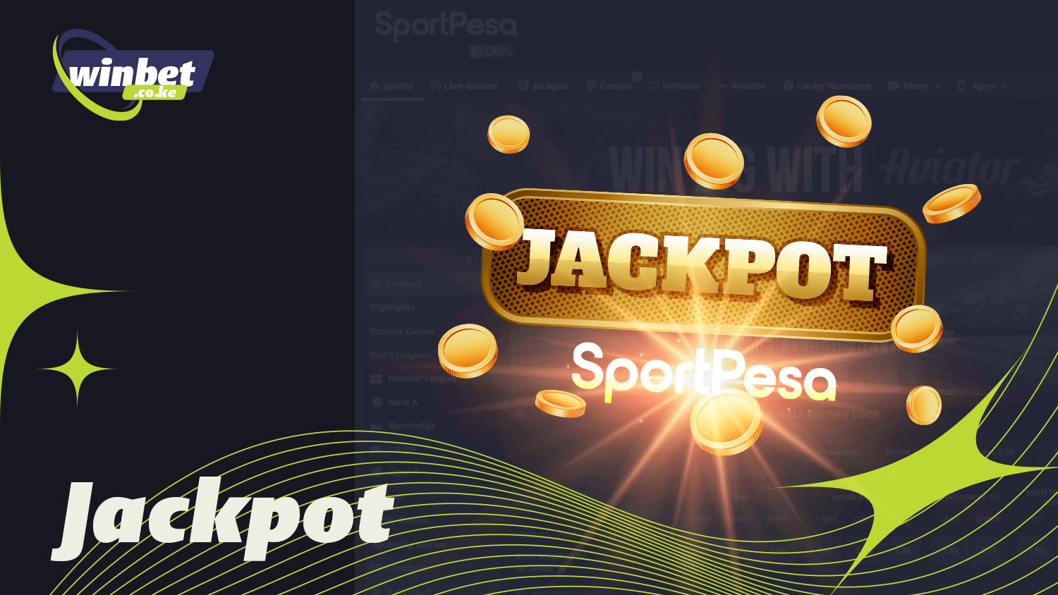 Mega Jackpot can be won at SportPesa