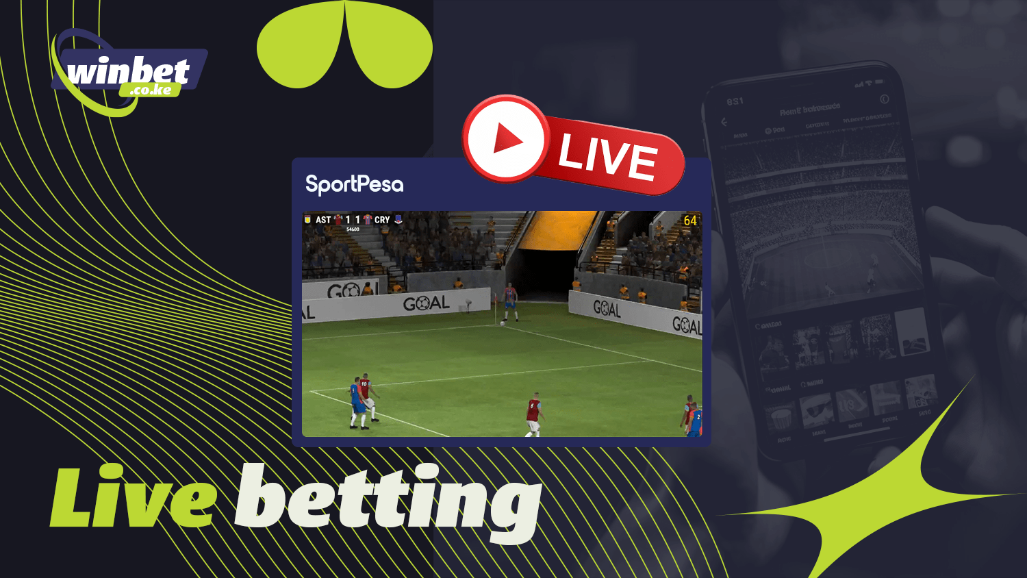SportPesa offers sports betting in Real Time