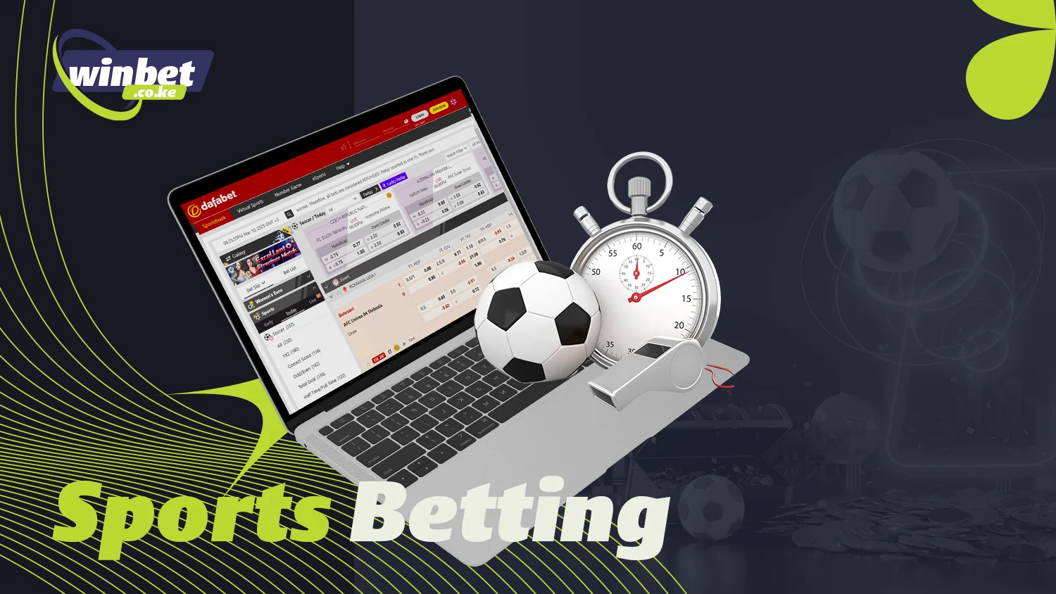 There are many events available for betting on the Dafabet website