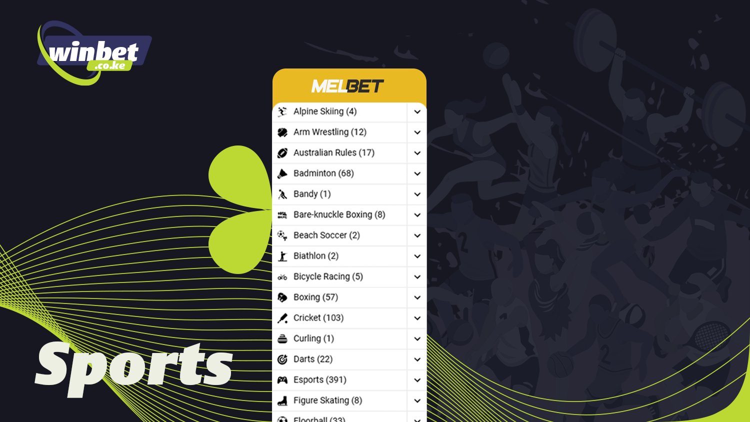 Betting on sports is easy on the Melbet website
