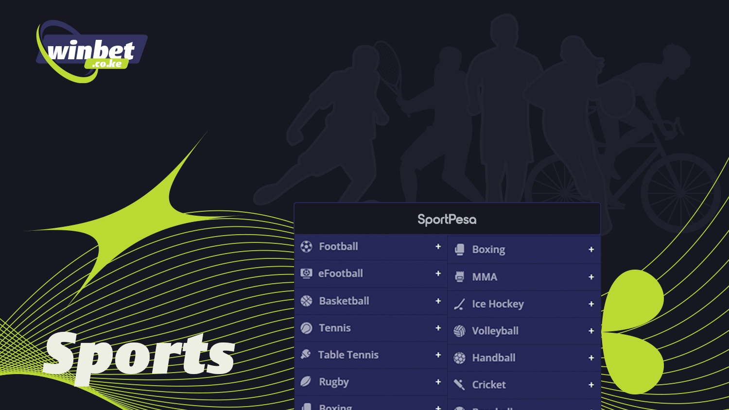 SportPesa has everything for betting on sports matches