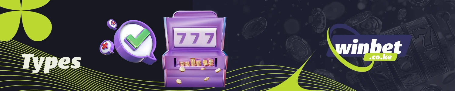 There are several types of slots at online casinos