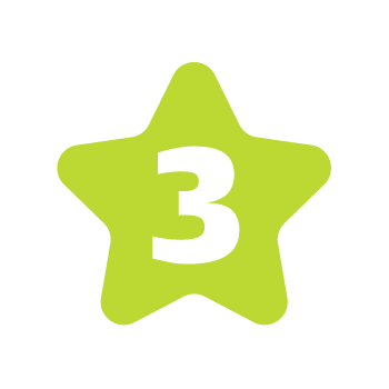 3 step icon