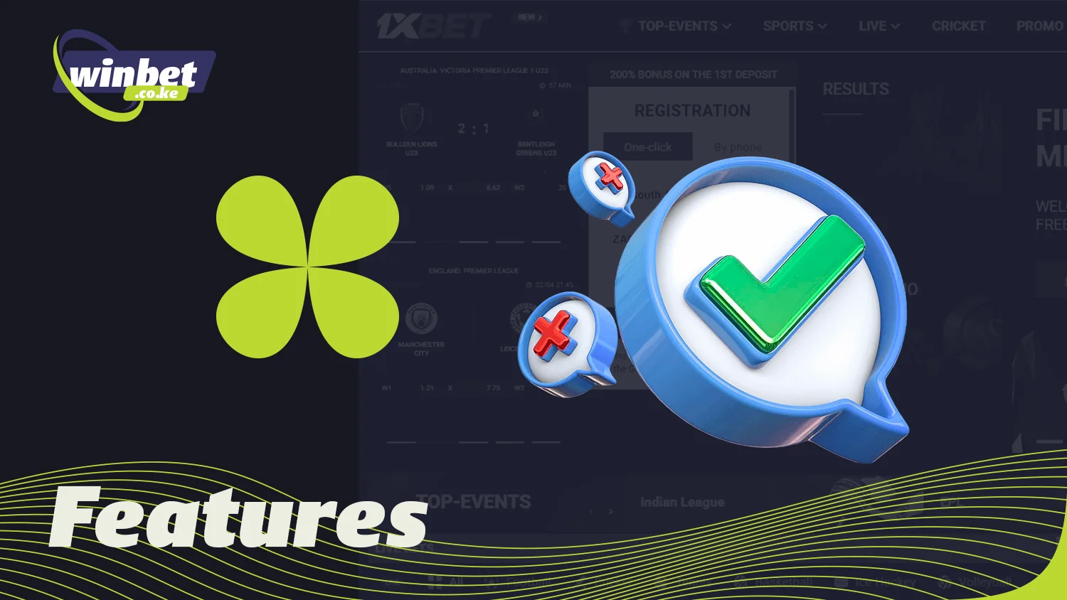 1xBet has a few key advantages