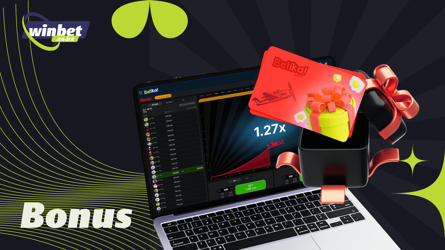 Betika Aviator players from Kenya can take advantage of bonuses