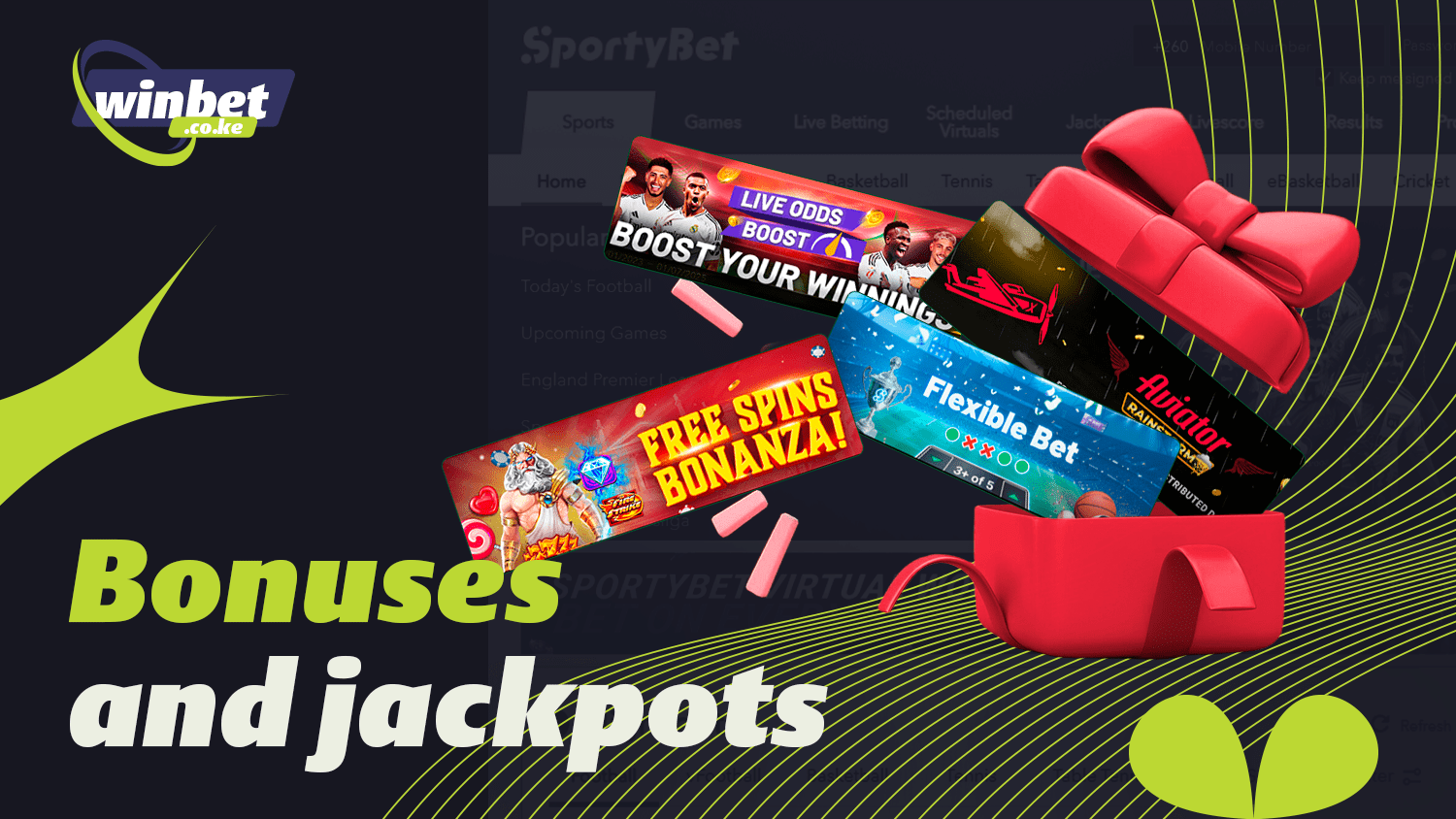All players at SportyBet can get bonuses