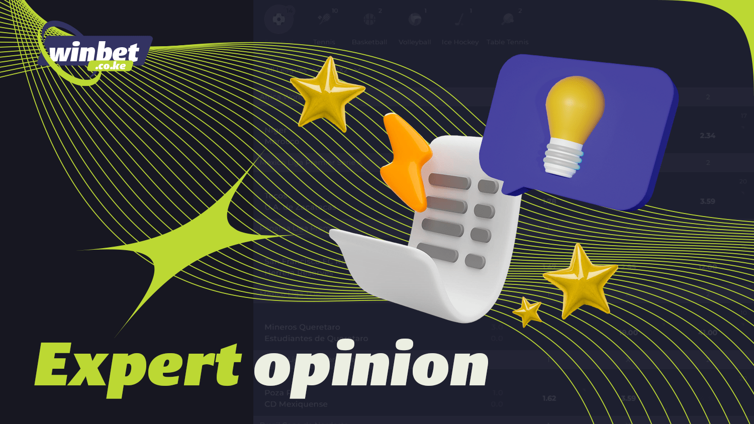 There are stages with tips that help bettors to place bets