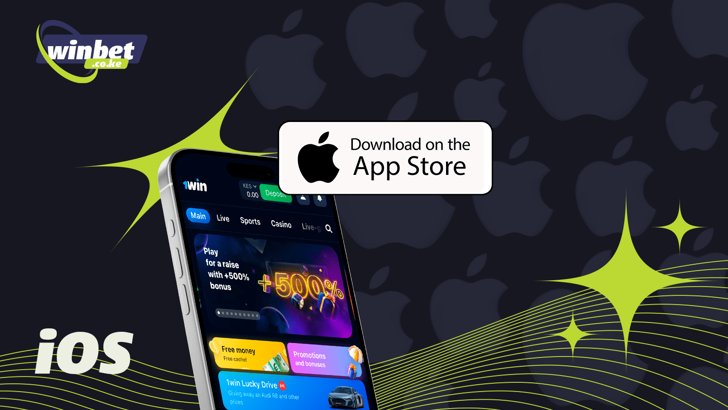 The process of downloading the 1win app for iOS is simple