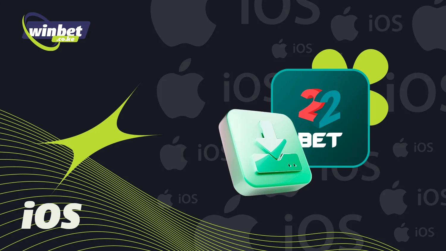 The process of downloading the 22Bet app for iOS is simple
