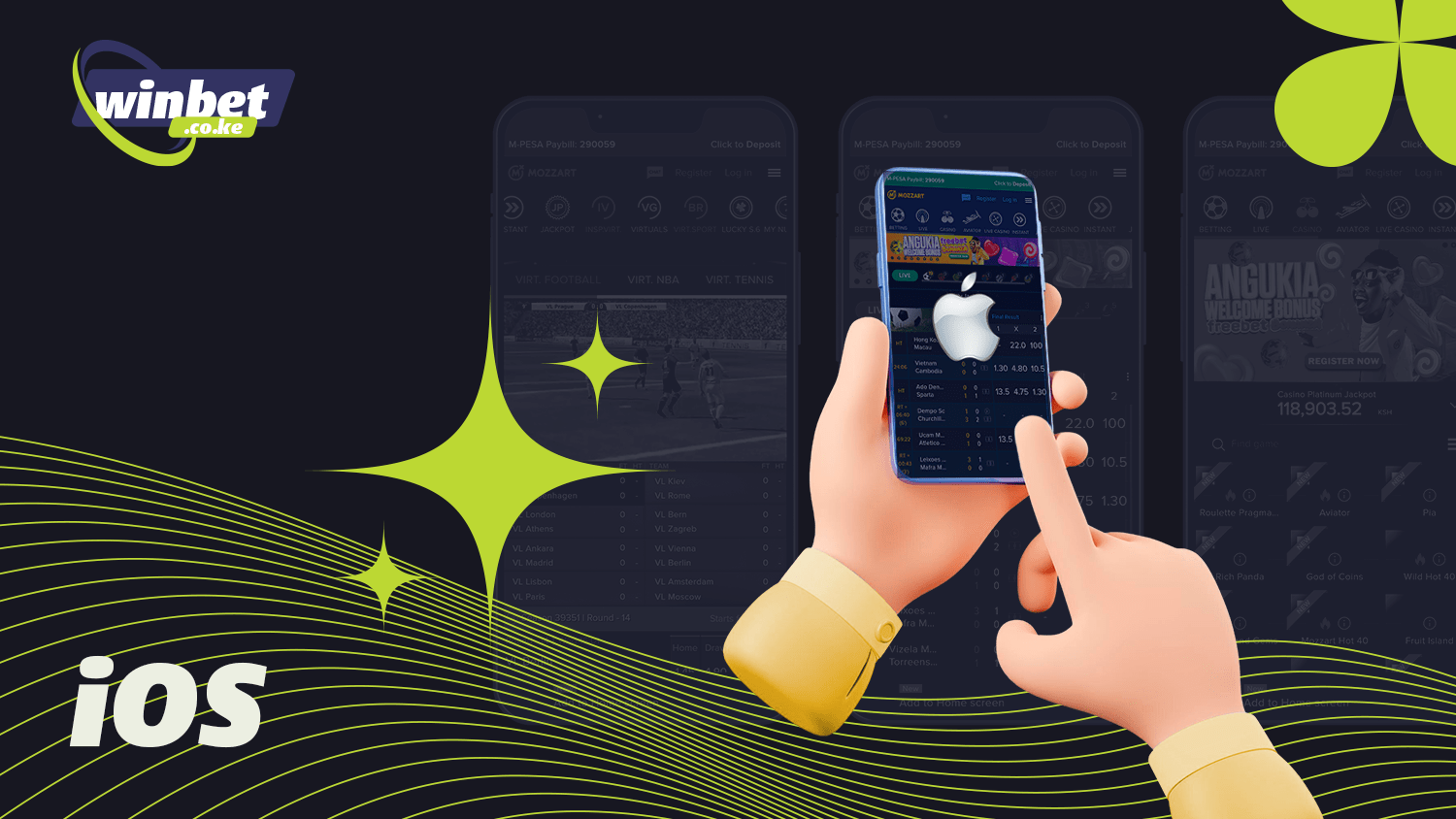 The process of downloading the Mozzartbet app for iOS is simple