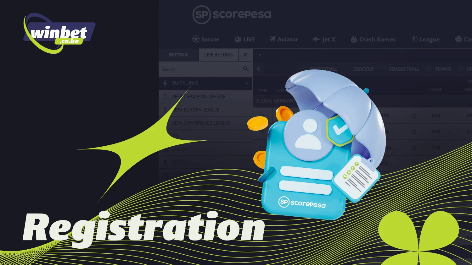 Any player can register in ScorePesa