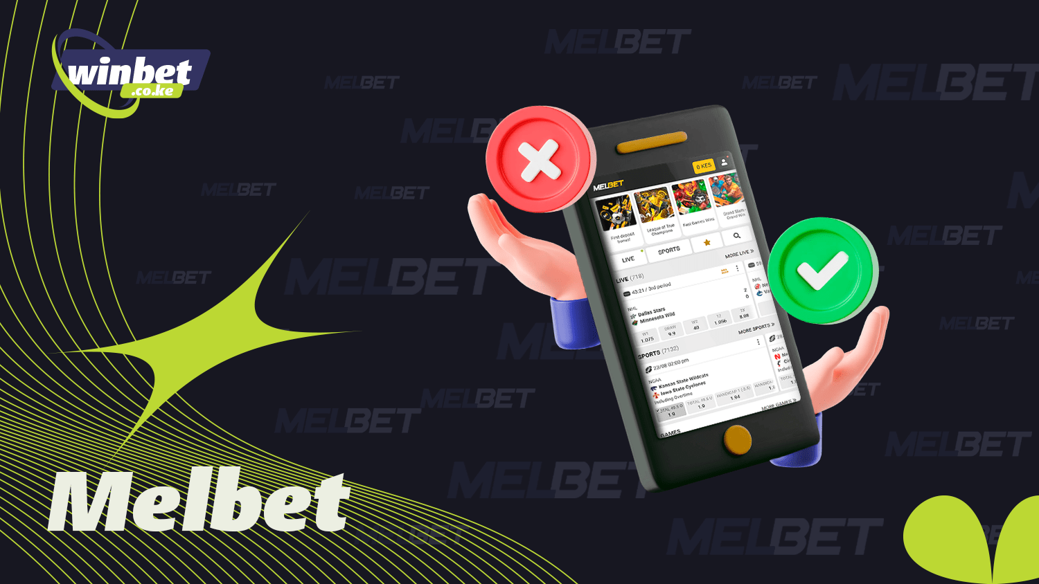 Check out the pros of the Melbet app in Kenya
