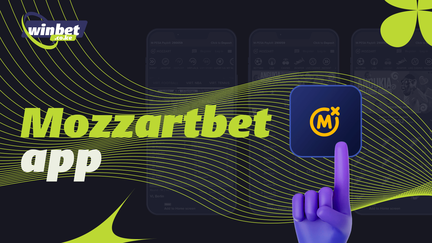 Mozzartbet app is suitable for sports betting in Kenya