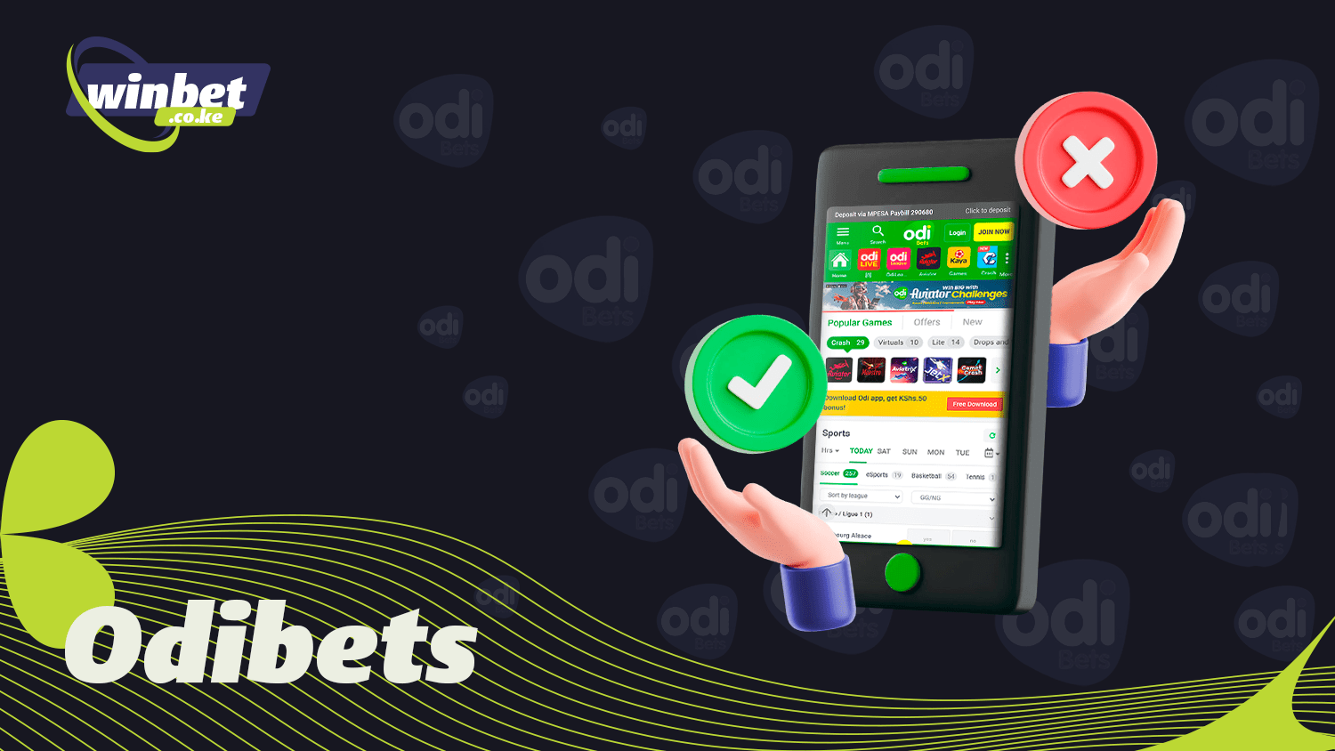 The best Odibets app in Kenya has its own advantages