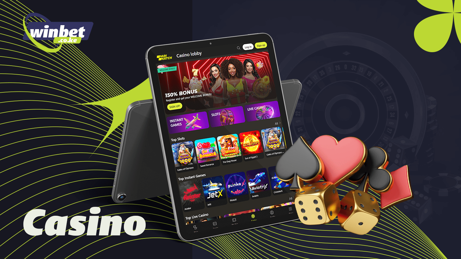 Every player at Parimatch can find gambling games to his taste