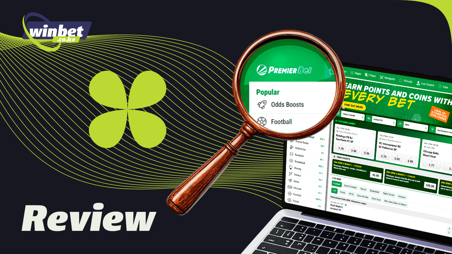 Premier Bet famous bookmaker with sports betting and gambling