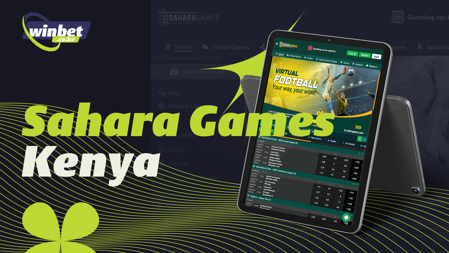 Sahara Games provides a full range of betting services