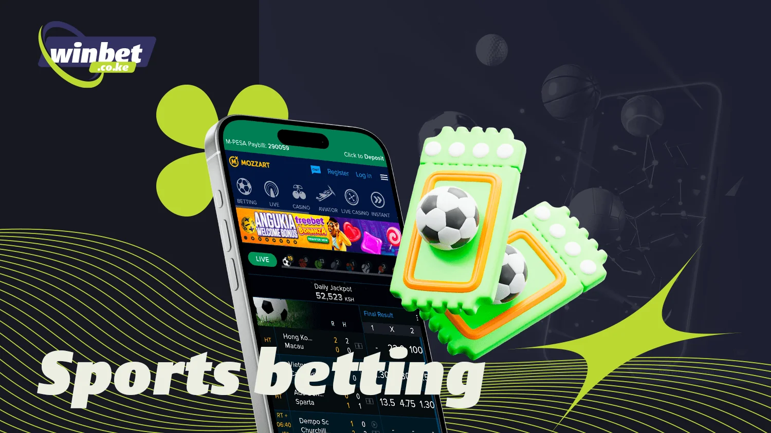 In the Mozzartbet app you can place a bet on any sport