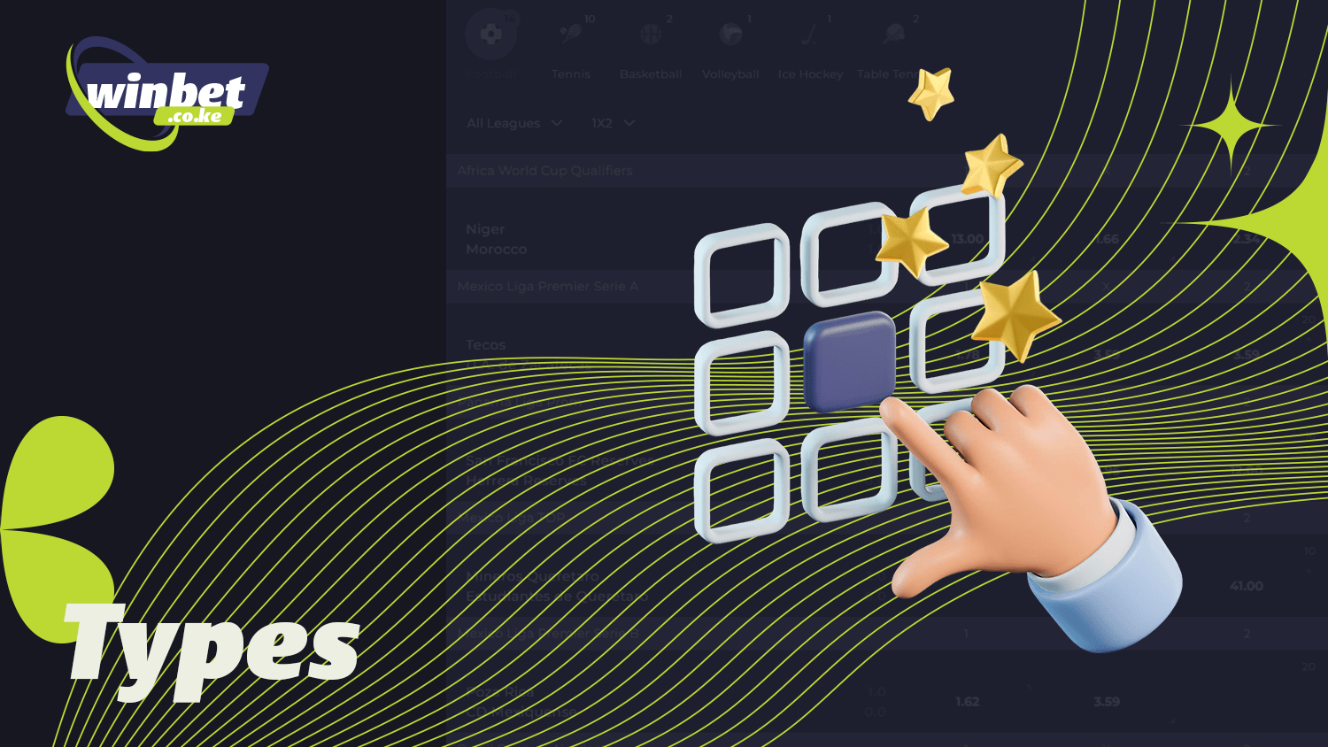 There are different types of sports betting tips