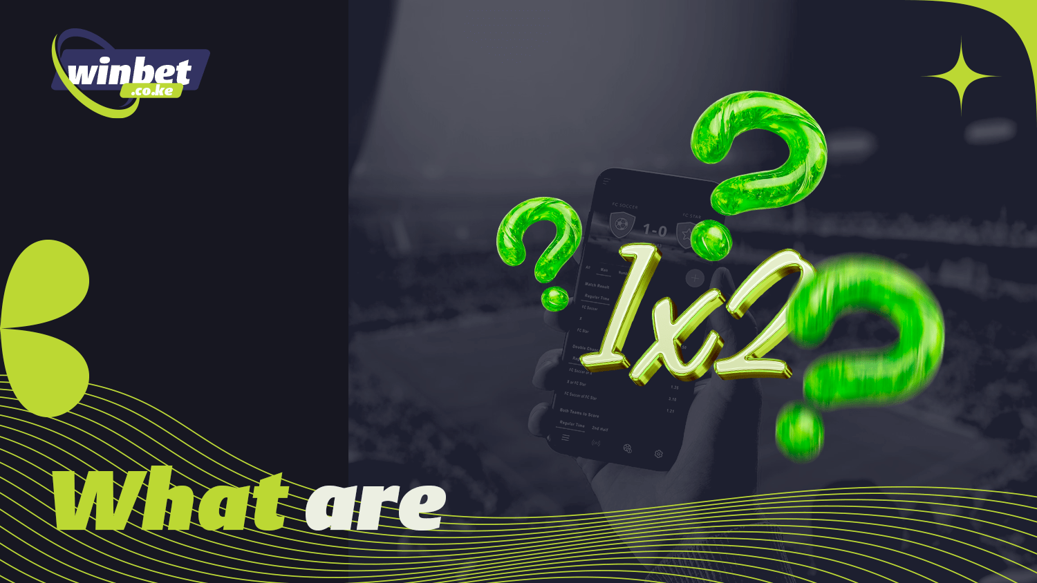 There are details about 1x2 betting